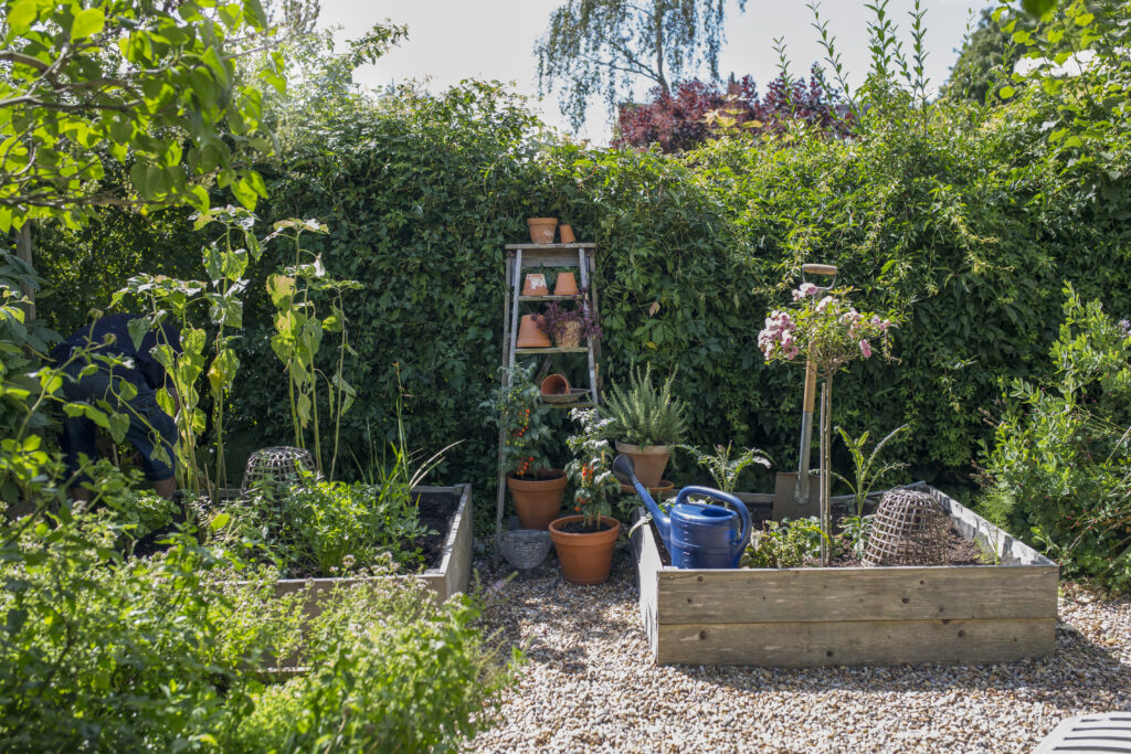 Home Garden maintained by copperhead lawn care and property maintenance